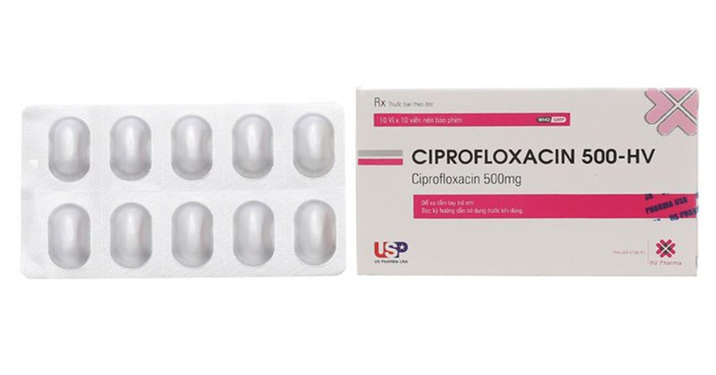 Ciprofloxacin được sản xuất bởi US Pharma