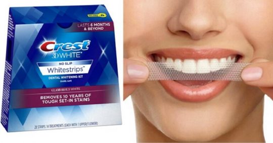 Cách sử dụng miếng trắng răng Crest 3D rất đơn giản