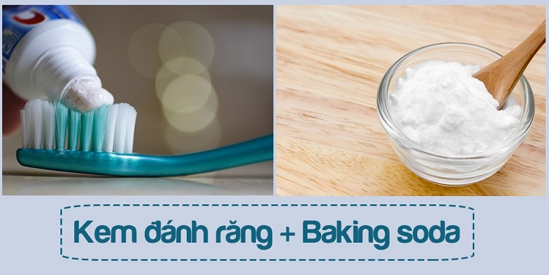 Sử dụng Baking Soda kết hợp cùng kem đánh răng giúp tăng khả năng làm trắng răng