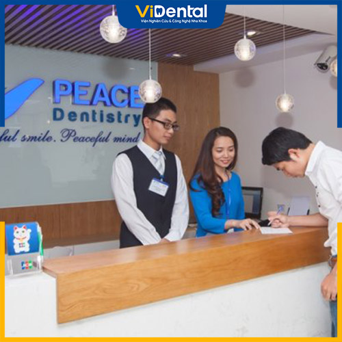 Nha khoa Peace Dentistry có hình thức trả góp linh hoạt