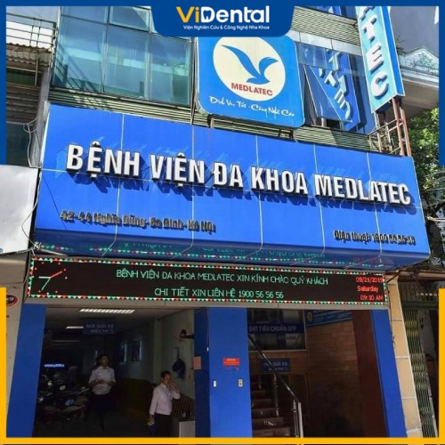 Bệnh viện đa khoa Medlatec có nhiều chi nhánh tại Hà Nội