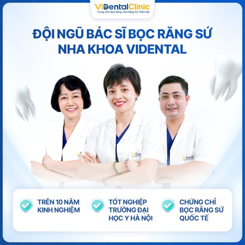 Đội ngũ y bác sĩ với kinh nghiệm lâu năm